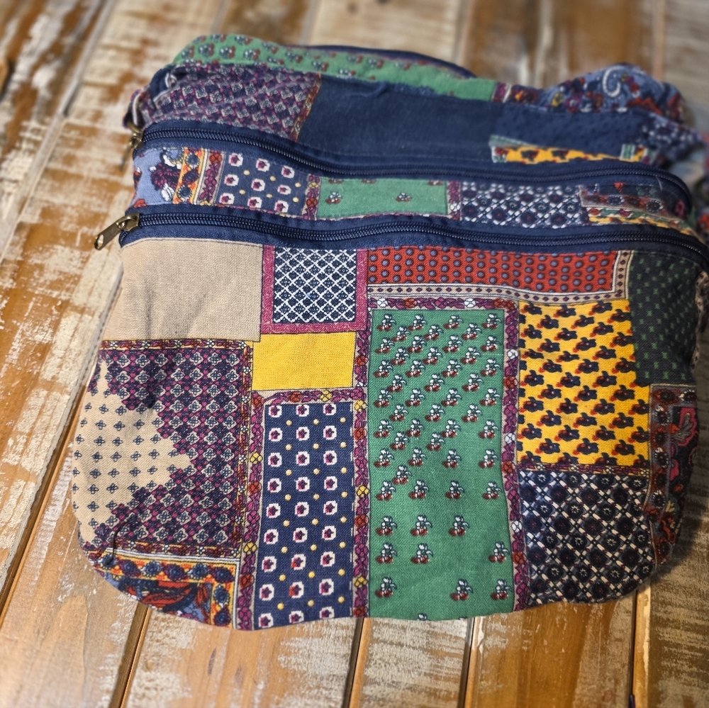 Patchwork Multi-Color Women's Festival Style Bag Kilofly Bohemian Hippie